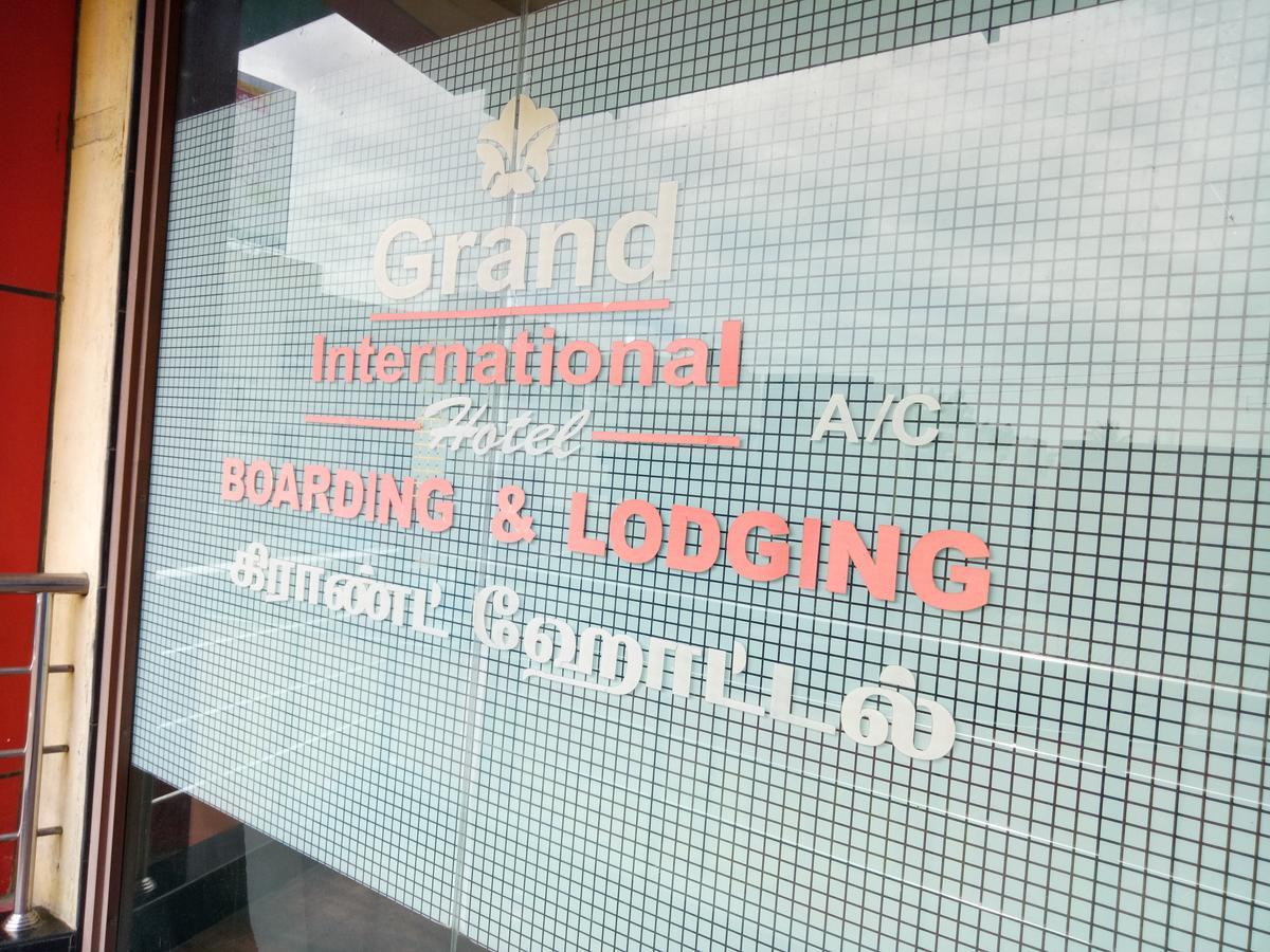 Grand International Otel Erode Dış mekan fotoğraf